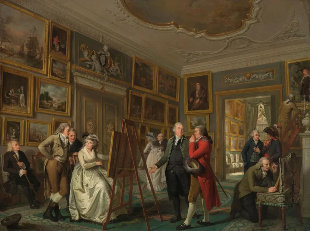 Privé kunstgalerij van vermogende Nederlandse verzamelaar Jan Gildemeester Jansz, symbool voor Chubb kunstcollectieverzekering