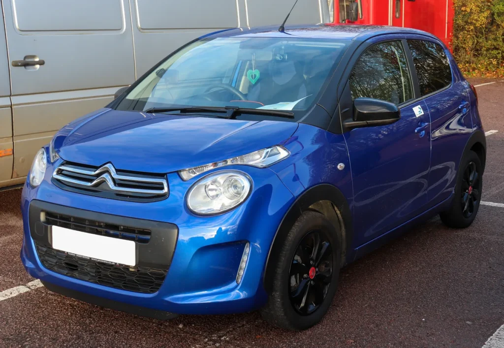 2018 Citroen C1 Urban Ride front aanzicht, compacte stadsauto A-segment