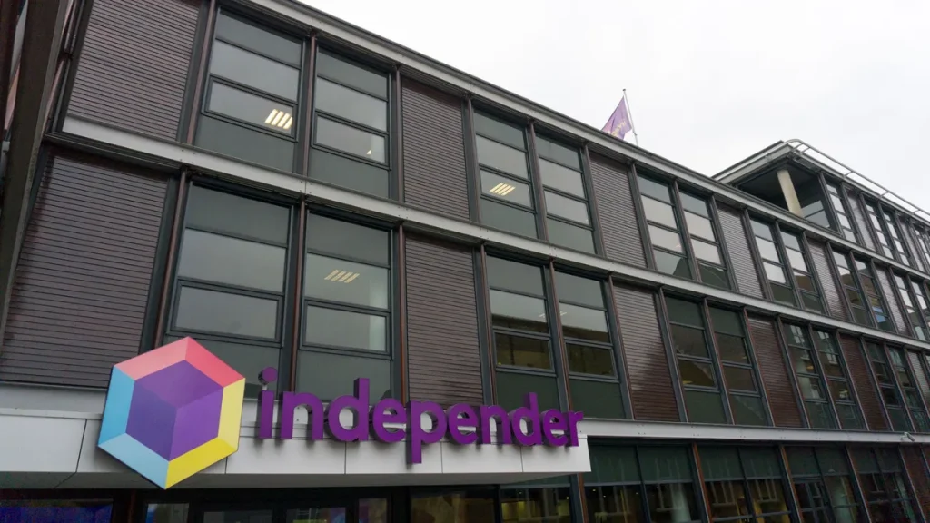 Kantoor van Independer in Hilversum, grootste verzekeringsvergelijker van Nederland