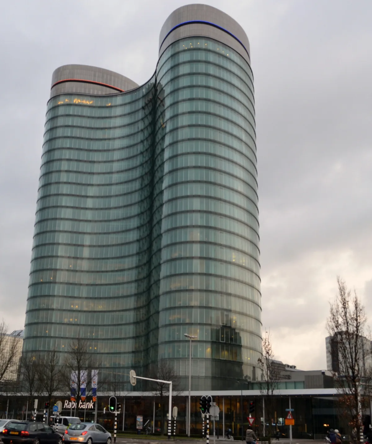 Rabobank hoofdkantoor Utrecht, thuisbasis van Interpolis verzekeringen