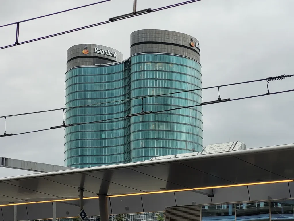 Rabobank hoofdkantoor Utrecht, thuisbasis van Interpolis overlijdensrisicoverzekering