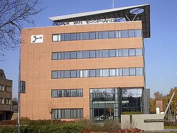 Kamer van Koophandel gebouw Nederland — inschrijving eenmanszaak, VOF en BV voor verzekeringen