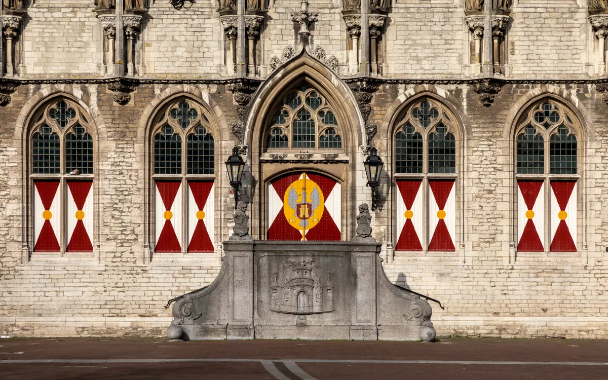 Stadhuis van Middelburg Zeeland, historisch centrum van de regio Walcheren waar ZLM Verzekeringen actief is